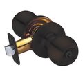 Deltana St. Thomas Home Series Round Door Knobset Single Cylinder Oil Rubbed Bronze 6171-10B